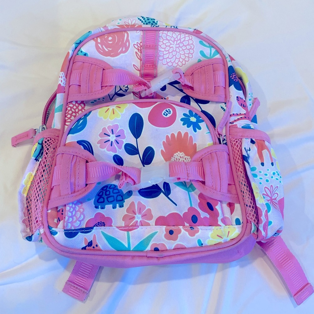 Sasha’s Garden Pottery Barn Kids mini backpack.